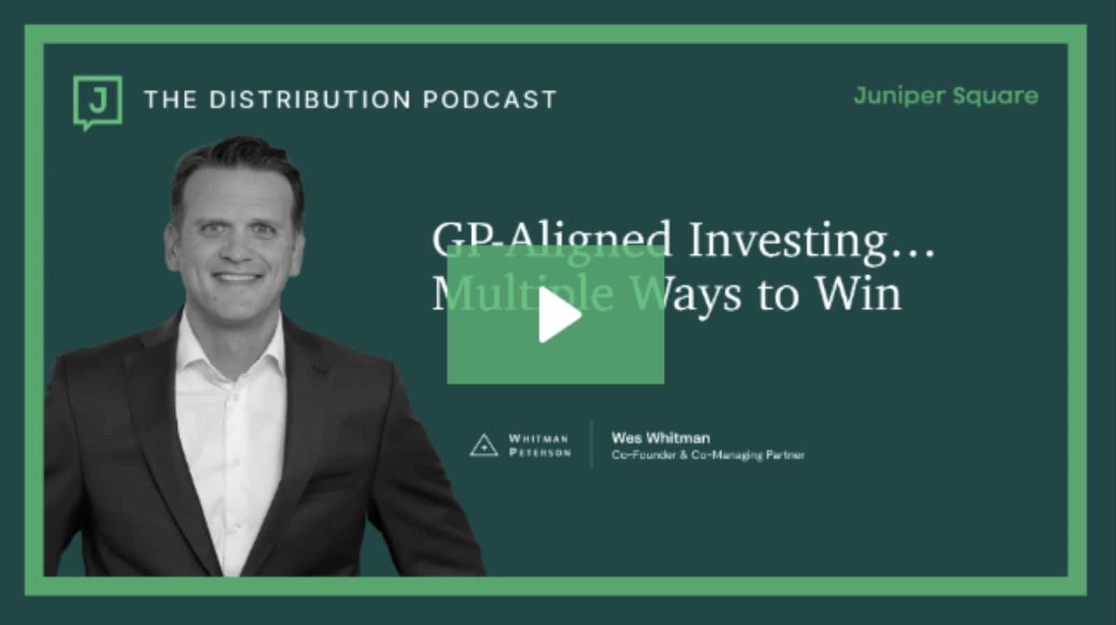 Juniper Square Podcast episode video cover