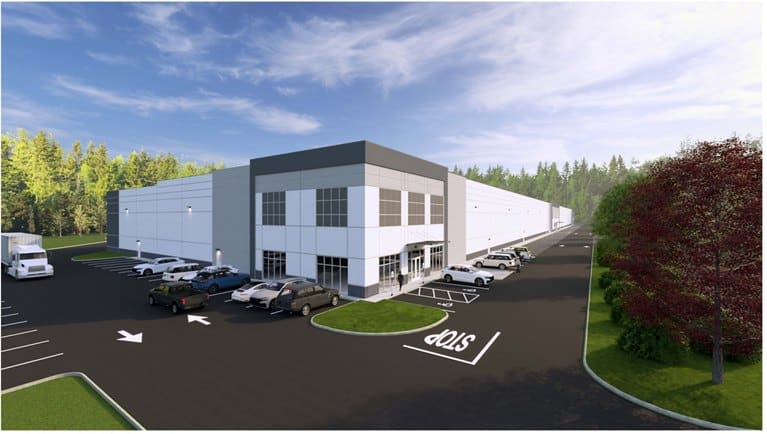 Rendering of Mount Juliet Logistics
