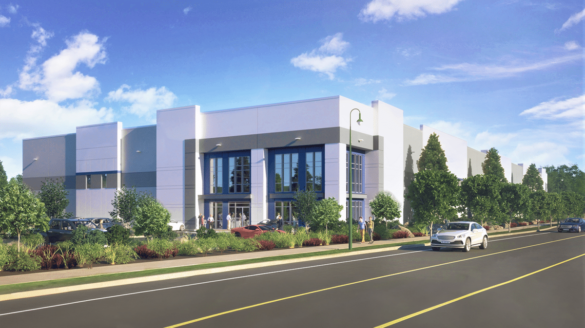 Xebec industrial logistics building in Pierce County